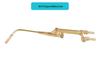 All-Copper H01-2 High-Temp Gas Welding Torch, 4L Propane/Acetylene/LPG/NG Portable Welding Accessory.