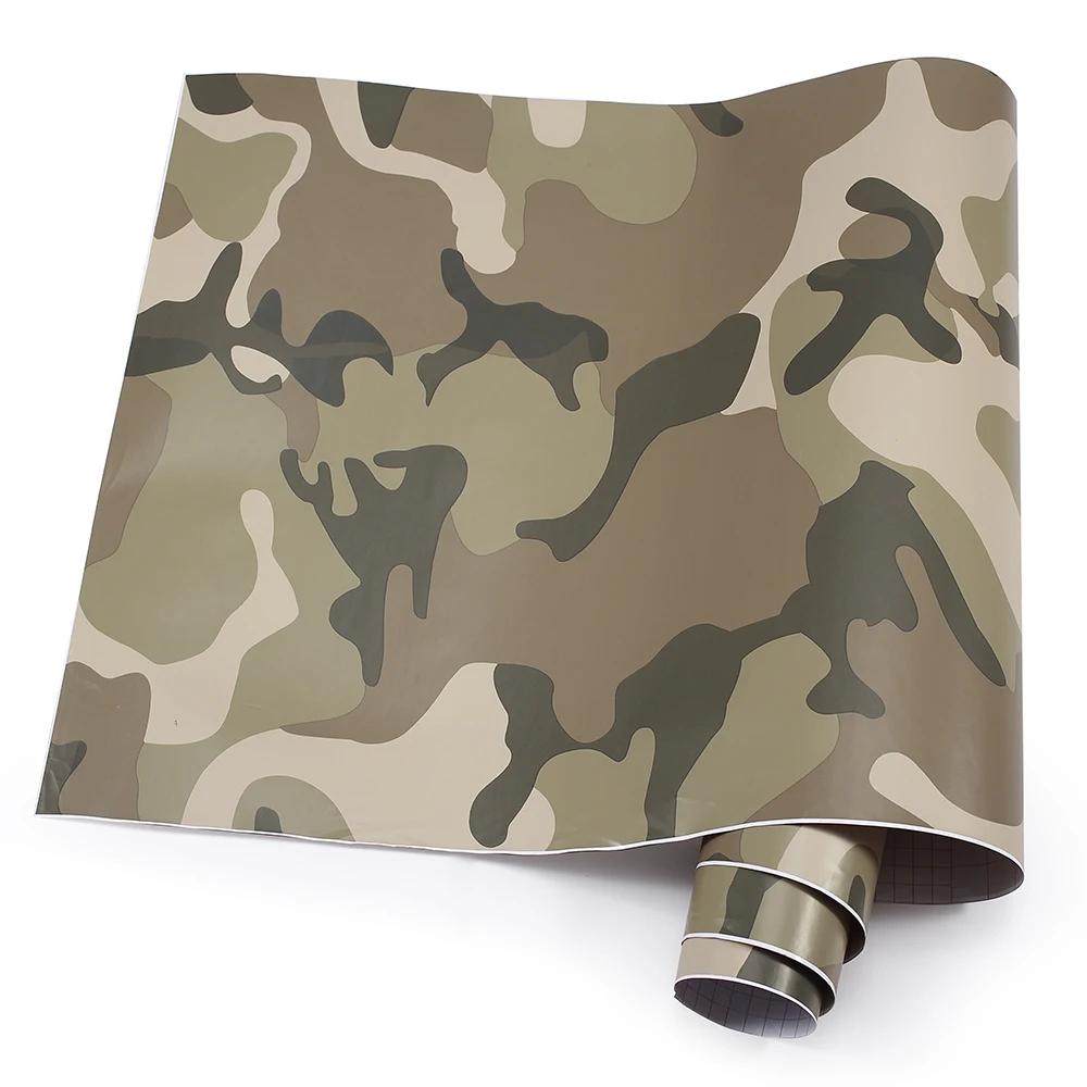 Camo Vinyl Film Car Motorcycle Decal Camouflage Sticker Film Sheet for Car Styling Bike Computer Laptop Scooter Motorcycle DIY