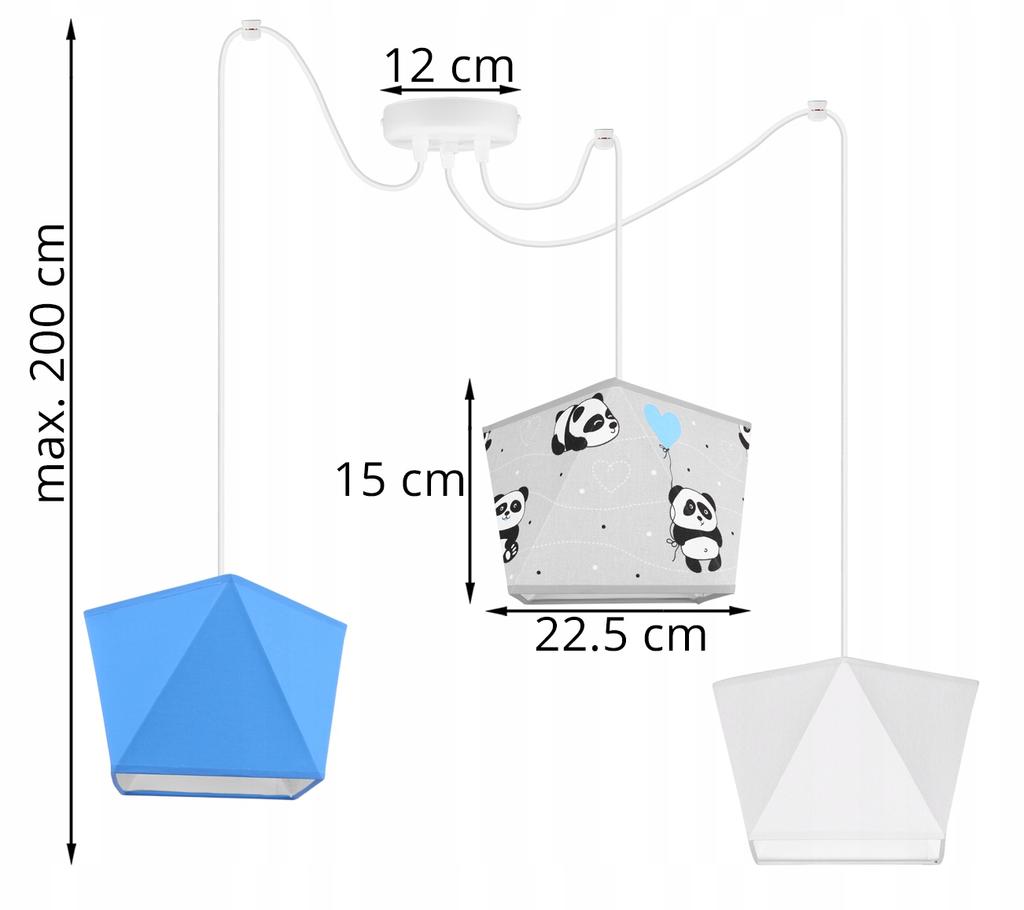 Loft Children'S Ceiling Hanging Lamp, Spider Lampshade