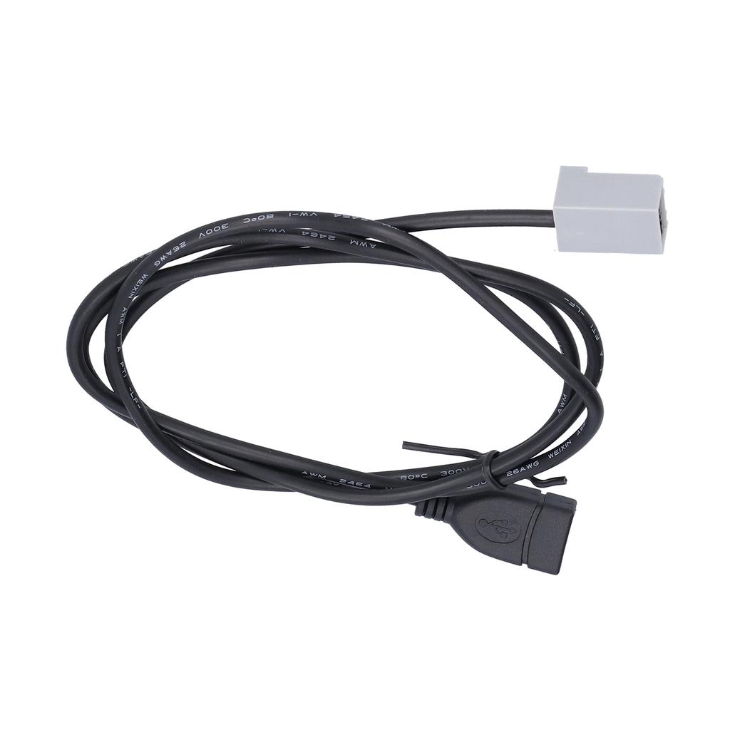 AUX USB Audio Input Cable Adapter Cord for Honda Civic Jazz CRV Accord Odyssey