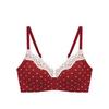 Sweet Girl Seamless Floral Push-up Bra for Small Busts - Enhances Size, Reduces Side-Boobs, Wireless Comfort