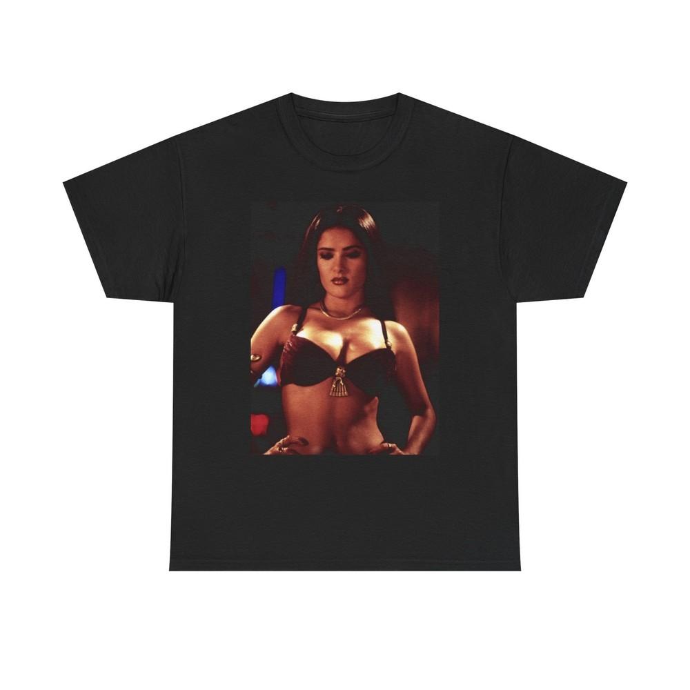 Salma Hayek Dusk Till Dawn Graphic T-Shirt Gift NEW Unisex Heavy Cotton Tee Unisex T-Shirt S