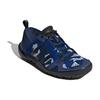 Adidas Comfortable Non-Slip Durable Low-Top Casual Shoes Men Sneaker Blue Camouflage FW4866