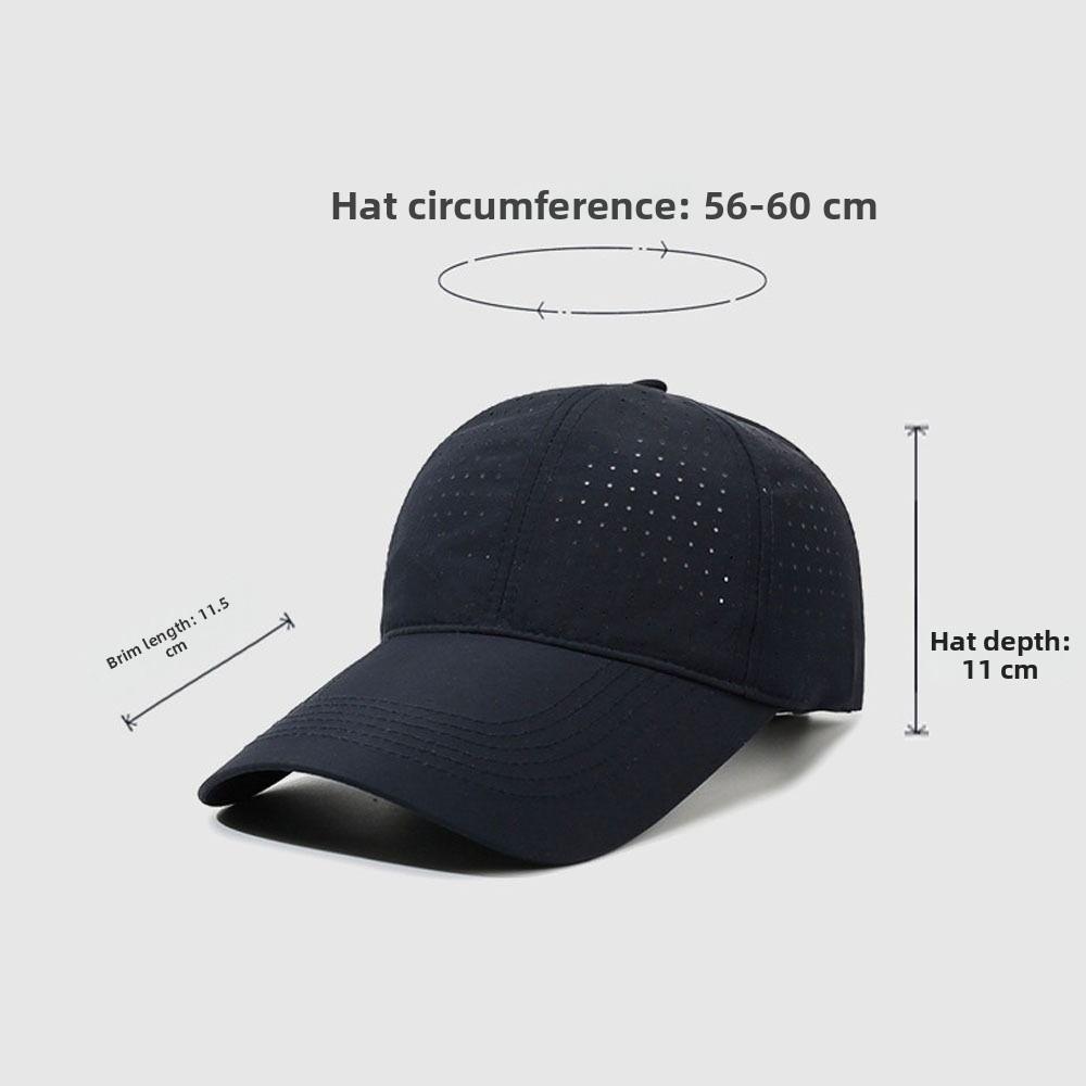 Lightweight Sports Hat Breathable Visor Cap Creative Gift Outdoor Hat