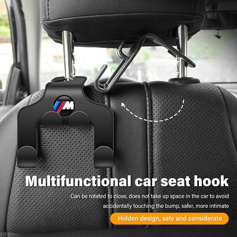 1/2 Stück Universelle Autositzhaken Multifunktionaler Handy-Aufbewahrungshalter Für BMW E70 E91 E30 G30 E53 M3 M5 X6 X4 X7 E92 E93 X1 X3 X5