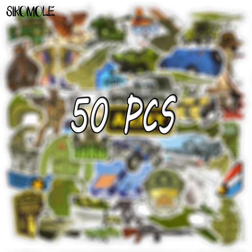 10 30 50 stuks Cartoon Militaire Graffiti Sticker Soldaat DIY Speelgoed Laptop Skateboard Telefoonhoes Motor Jongens Decal Graffiti Stickers F5