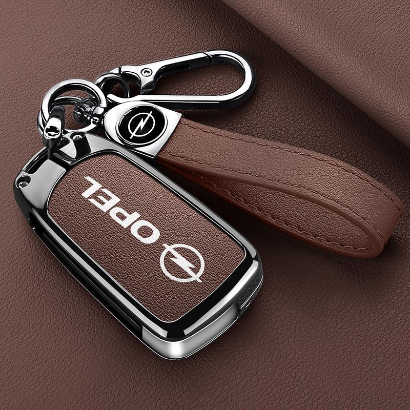 Autoschlüsselhülle Abdeckung Legierung Schutzschale Auto Zubehör für Opel Astra Insignia Corsa Zafira Meriva Mokka Vivaro Vectra Antara