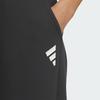 adidas Fustl Solid Color Loose Comfortable Sports Casual Pants Women Bottoms Carbon-Black JM6206