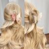 Sophisticated Double Layer Butterfly Hair Clip Claw for Women Modern Hair Styling Tool Complements Various Hairstyles