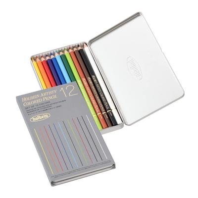 Holbein Artist Colored Pencils OP901 Basic Tone 12-Color Set - Ideal for Artists