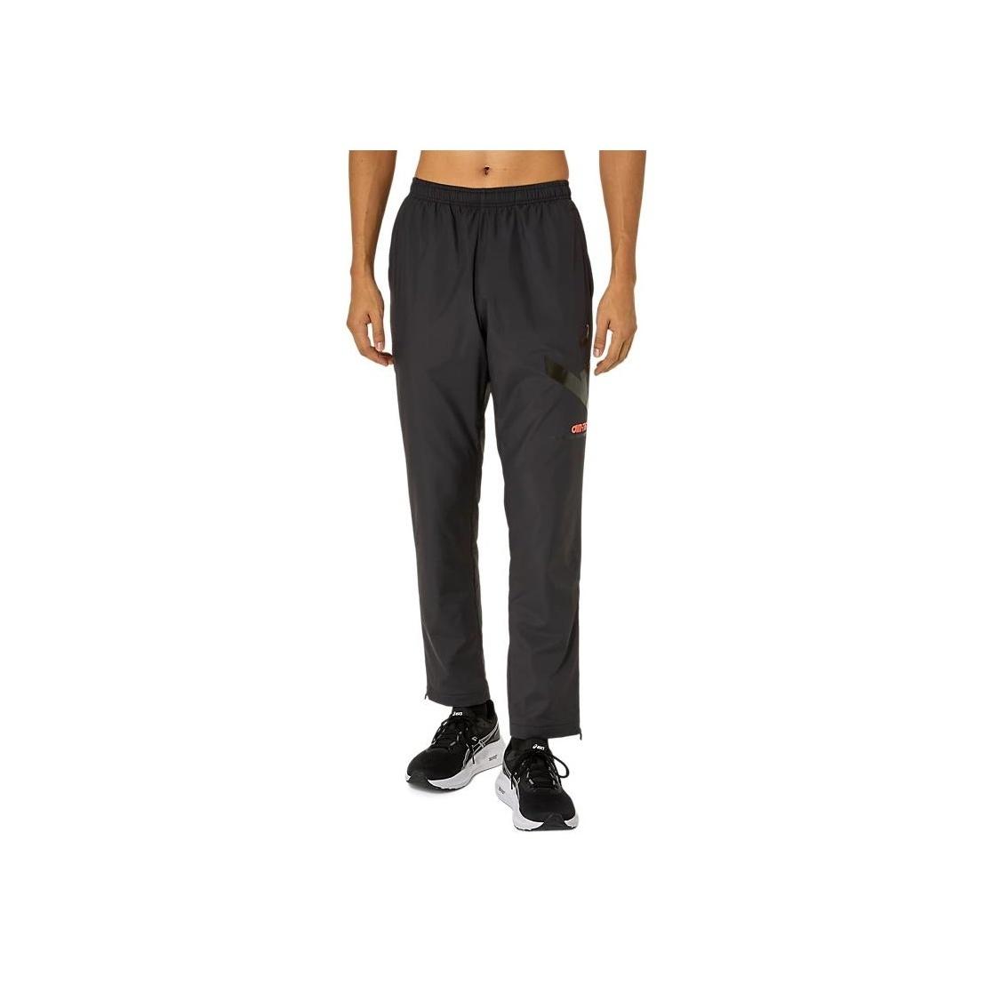 

Asics Aim-Trg Fashion Simple Comfortable Versatile Straight Leg Casual Pants Unisex bottoms Black 2031E731-002 2XL