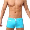 Pánské plavky přední kapsa fit Sexy plavky plážové oblečení opalování Surfování