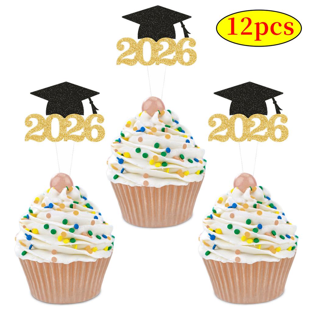 Graduation Season Party Decoration Insert Graduation Ceremony Cake Power Strip