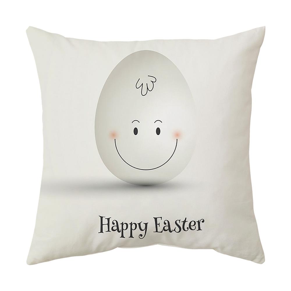 Easter Pillow Cover, Living Room Sofa Cover, Car Cushion Cover, Bay Window Cushion, Office Waist Protector