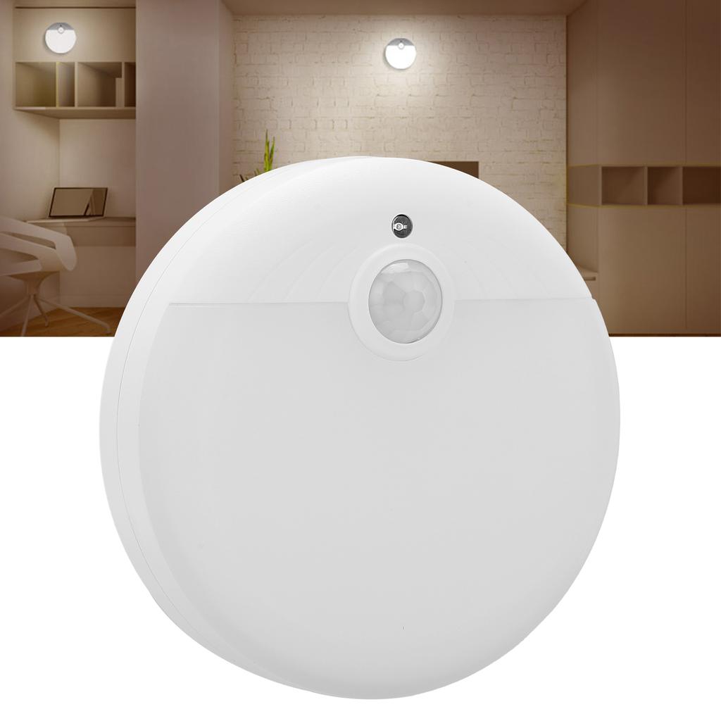 Smart Night Light PIR Motion Sensor LED Plug in Bedside Lamp with Automatic Shut Off