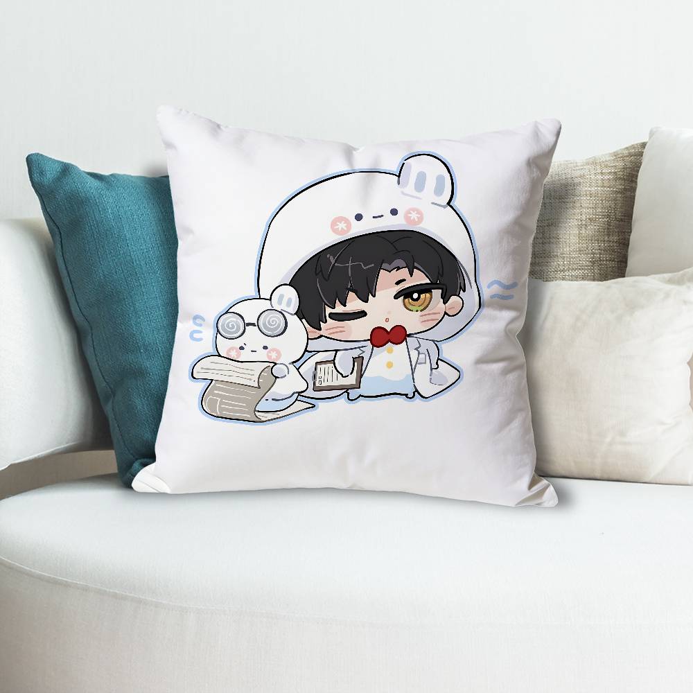 Cute LLove And DDeepspace Various Sizes Square Pillow Case For Car Home Bedchamber Decor Custom Valentine Gift