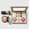 Gilded 3-Piece Makeup Palette: Contour, Shimmer, and Concealer Powder Set