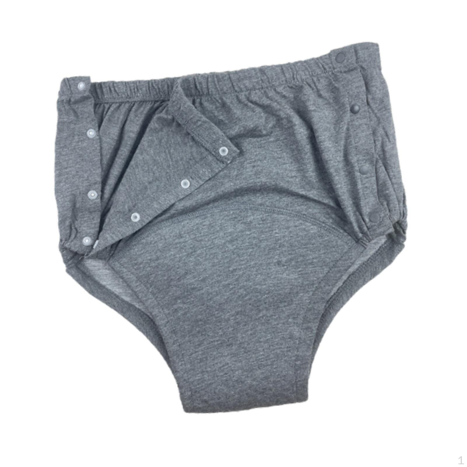 

Incontinence Cover Adults Diaper High Absorbent Pants Brief for Women Men L