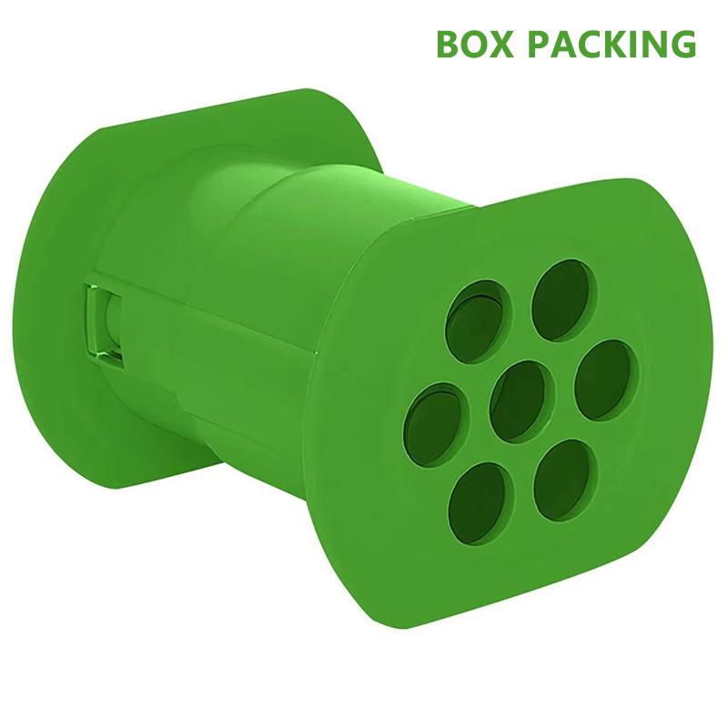 

1 шт. Бытовая ручная машина для собак, экструдер для мясных полосок, прототипирование собачьих фрикаделек, кухонные гаджеты для DIY, инструмент для собак BOX зелёный