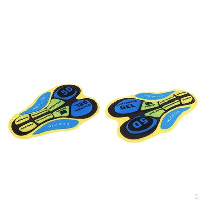 2pcs 3D Cycling Shorts Pad Pants Cushion - 5D , 33.5x20cm