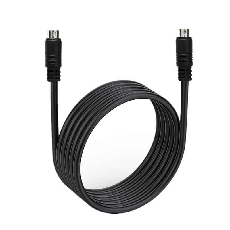 4-Pin DIN Stecker auf Stecker Verlängerungskabel 4-Pin DIN Stecker Kabel für DVR und DIN Sound Stecker