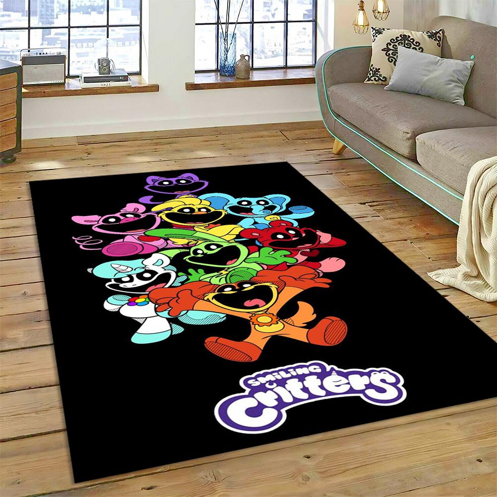 27 Style New Cute S-Smiling C-Critters Catnap Craftycorn Cartoon Carpet Rug for Living Room Bedroom Home Sofa,Non-slip Floor Mat