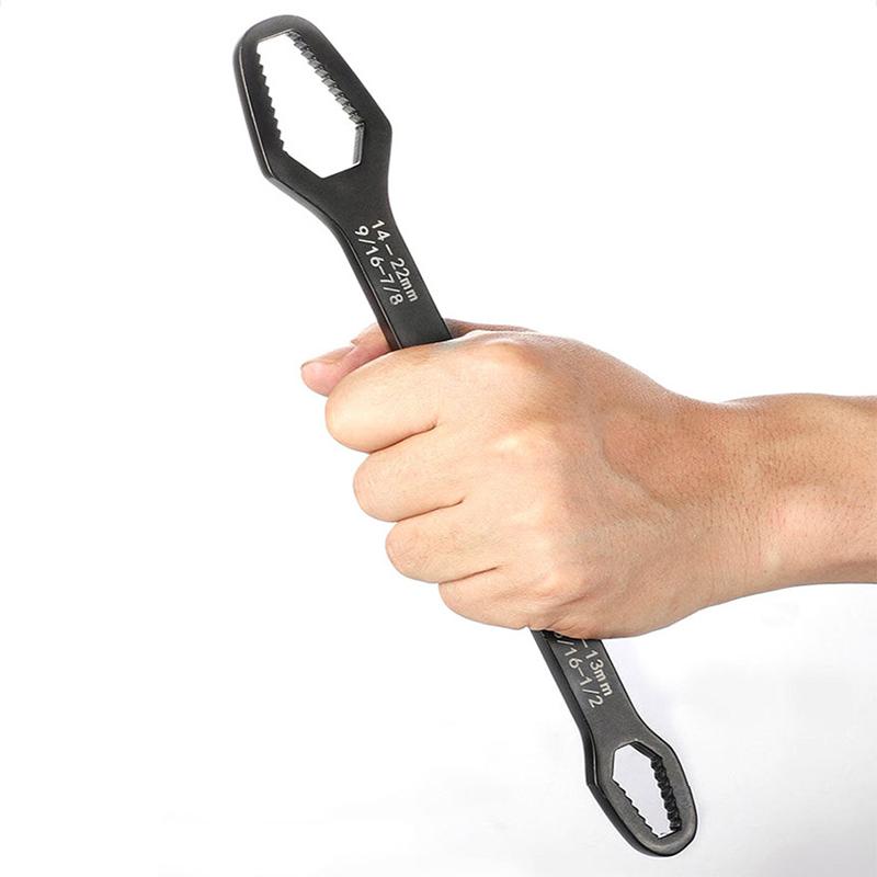 8~17mm/16mm/23mm/24mm Universal Torx Wrench Self-tightening Adjustable Glasses Wrench Board Double-head Torx Spanner Hand Tools for Factory