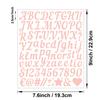 1 Inch Handwritten Letter Sticker Sturdy Multicolor Gift DIY Diary Hand Account English Alphanumeric Sticker