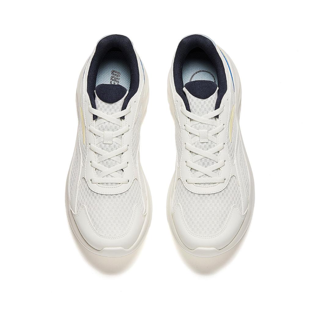 Anta Flow Cloud Bequem Vielseitig Leicht Leder Mesh Verschleißfest Rutschfest Lässig Urban Pendeln Laufschuhe Herren Sneaker 912615505-2