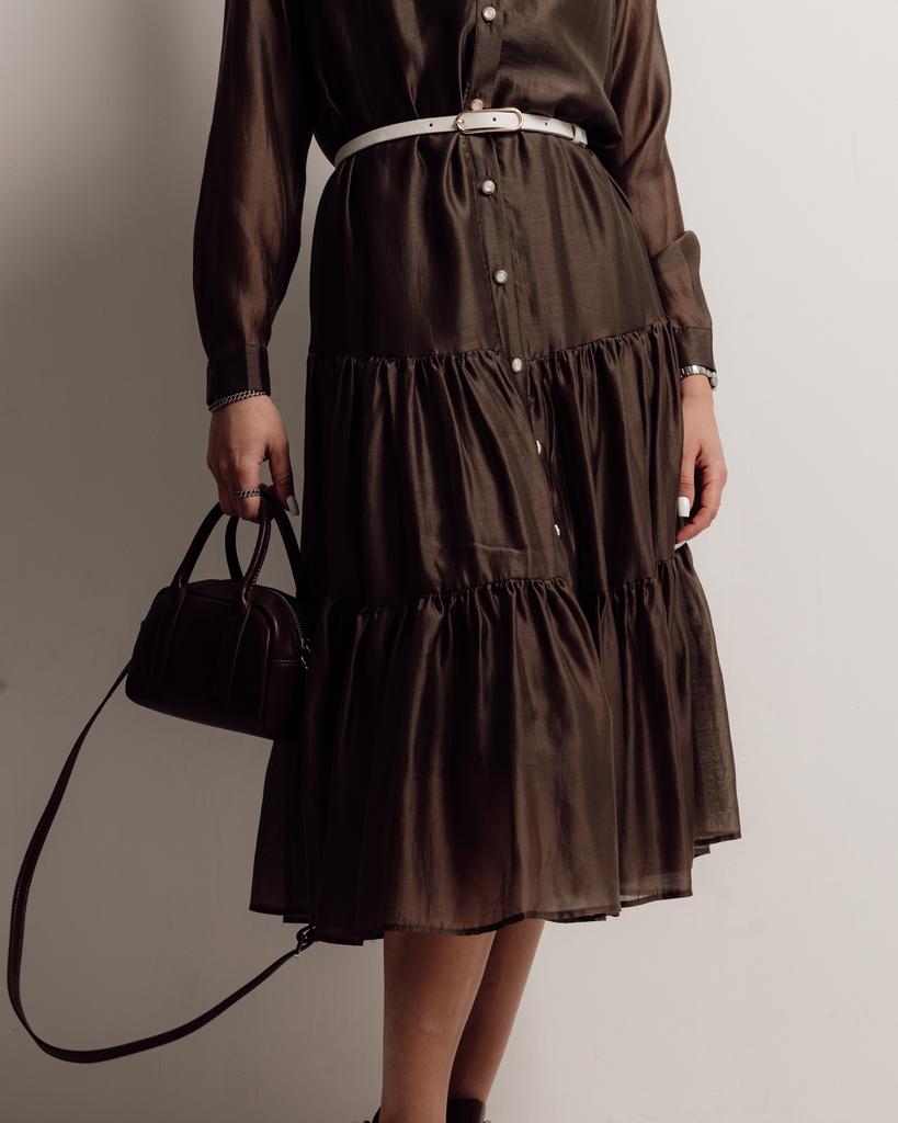 Платье Of White 5093 36 хаки