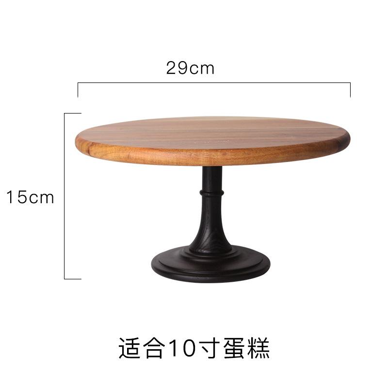 Wooden Tall Cake Tray Dessert Table Ornament Birthday Display Stand Pastry Bread Dessert Mori Tasting Tray