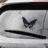 Skeleton Halloween Creative Butterfly Pattern Paste Decor Sticker Car For