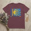Unisex Camino De Santiago Way Of St James T Shirt Hiking Pure Cotton Tops Humorous Short Sleeve Crewneck Tees Gift Idea TShirts