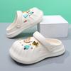 Fun Colorful And Kids Clogs With Cartoon Patterns For Summer Beach And Home Use