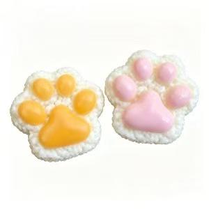 Cute Cat Paw Squishy Colourful Squeeze Stress Toy Anxiety Relief Fidget Decompression Toys Super Soft Slow Rebound Birthday Gift