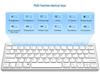 Silent Wireless Bluetooth Keyboard for iPad and Samsung S8 Tablets