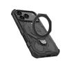 Magnetic Wireless Charge Cover For iPhone 17 Pro Max Phone Holder Armor Back Case For iPhone 17 Pro Cover For iPhone 17 Pro Case