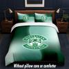 Hibernian FC Design Set Biancheria da Letto 1 Copripiumino + 2 Federe Morbido Traspirante Biancheria da Letto per la Casa