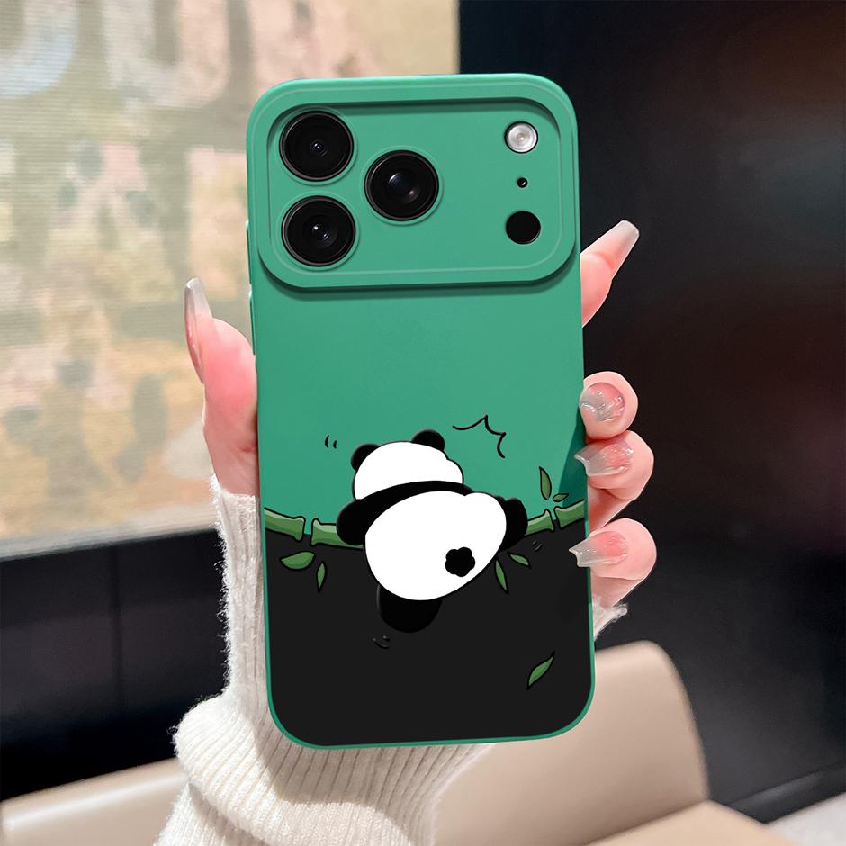

Cute Cartoon Cat Case For iPhone 17 Pro Max Air Soft Liquid Silicone Protection Bumper Cover For iPhone17 17Pro Max 17Air Fundas iPhone 17