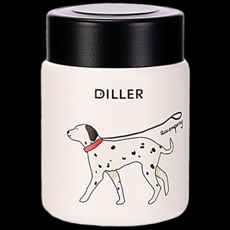 Diller 316 Stainless Steel Puppy Design Insulated Water Bottle