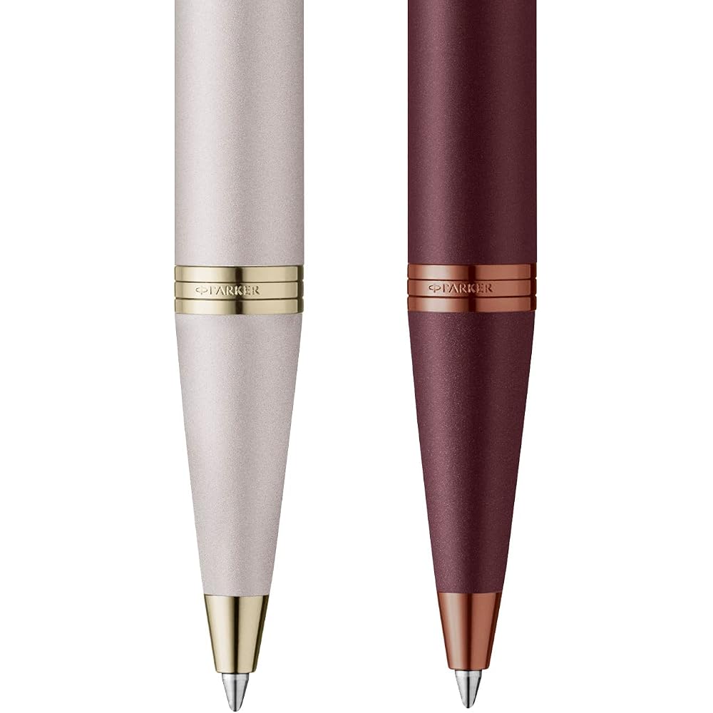 PARKER Parker Ballpoint Pen IM Monochrome Burgundy BGT Medium, Permanent Imported in Gift Box 219...