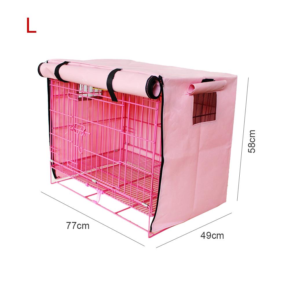 Windproof Pet Cat Rabbit Dog Crate Cover Breathable Waterproof Four Seasons Cages Cover