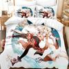 3D Anime Kawaii Girls Momiji Inubashiri Bedding Set Single Twin Full Queen King Size Bed Set Adult Kid Bedroom Duvetcover Sets