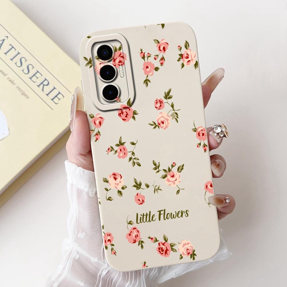 For Tecno Pova 3 Case LF7n Stylish Candy Panted Cover Shockproof Phone Case For Tecno Pova 3 Pova3 Soft Fundas 6.9'' Matte Coque