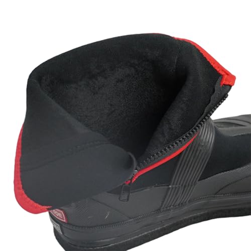Excel Ayu Tabi (Medium Split) Felt Sole Ayu Tabi Black/Red SS/S/M/L/LL/3L Fishing Outdoor Ayu Fishing Mountain Stream Fishing Wading Shoes Non-Slip Fe