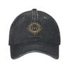 Gorra de Béisbol Retro Clair Obscur Expedition 33 para Hombres Mujeres Tela de Mezclilla Desgastada Gorra Solar para Viajes al Aire Libre Sombreros Suaves sin Estructura Gorra