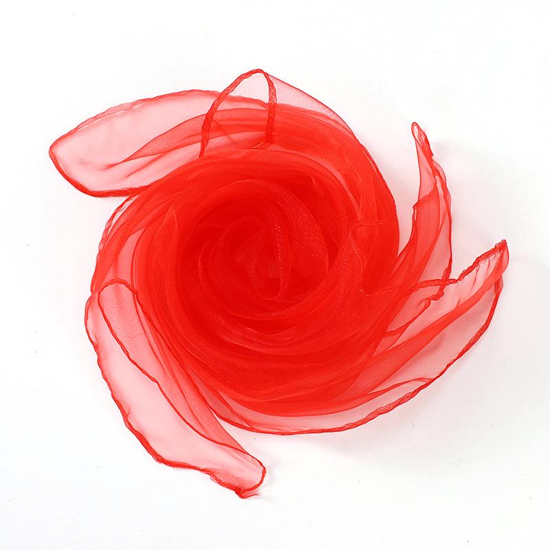 

Six Color Silk Scarf Party Favors Stage Performance Props Children ThanksgivingFestival Gathering Game Handkerchief Gifts TMZ