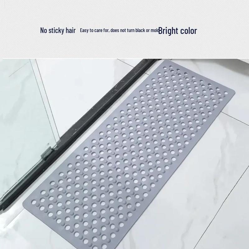 SEE KEAN Large Hole Hydrophobic Bathroom Non-slip Mat