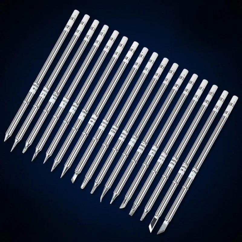 T12 Soldering Iron tips Replacement Various models of Tip Electric Soldering Iron Tip T12- D4 D52 J02 JS02 BC3 CF4 KF KL