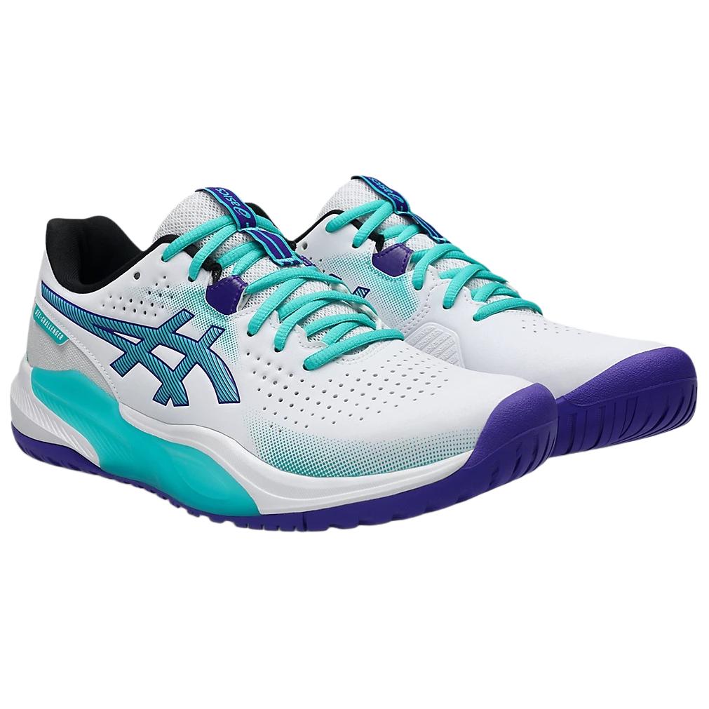 Asics Gel-Challenger 15 Comfortable Durable Supportive Wear-Resistant Tennis Shoes Men Sneaker White Green 1041A510-103